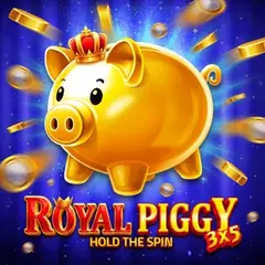 3x5 Royal Piggy: Hold The Spin, slot by Gamzix