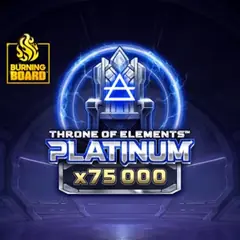 Throne of Elements: Platinum Burning Board, slot by VoltEnt
